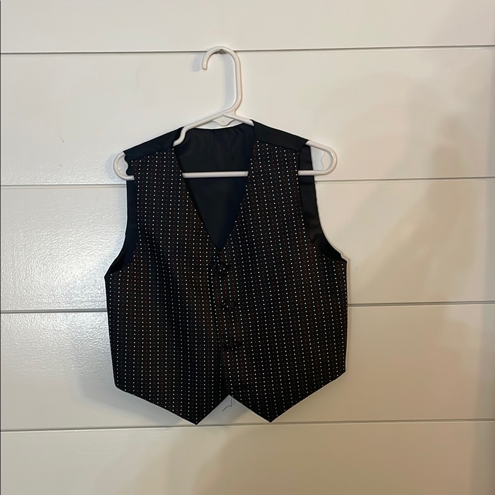 Black Dress Vest
